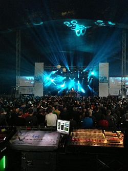 Golden Earring audience photo Facebook photo Rock Zottegem Festival Zottegem July 12, 2013